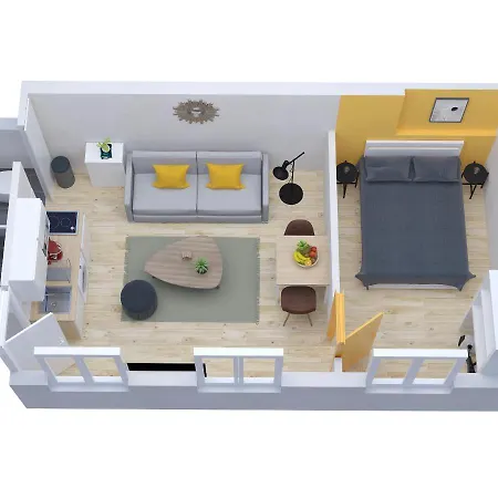 Appartement - Centre Historique - Tout Confort - Internet Fibre Rouen